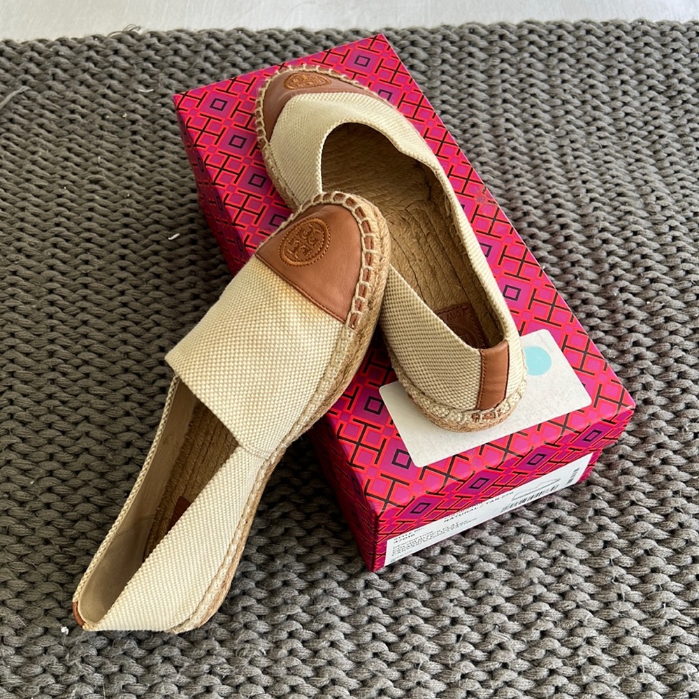 Like New Tory Burch Espadrilles